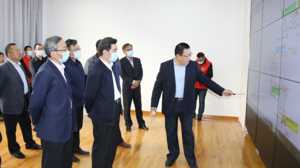 市委副書記苑衍剛調研交投集團物流項目建設情況